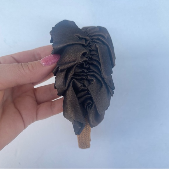 Beatrice Lissague good and brown headband Made in France - Picture 6 of 13